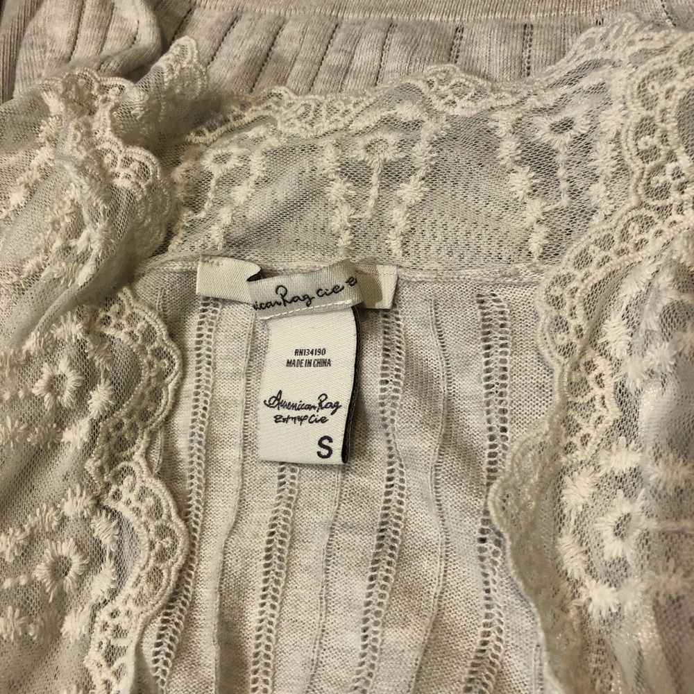 1[American Rag] Lace cardigan - Picture 3 of 7